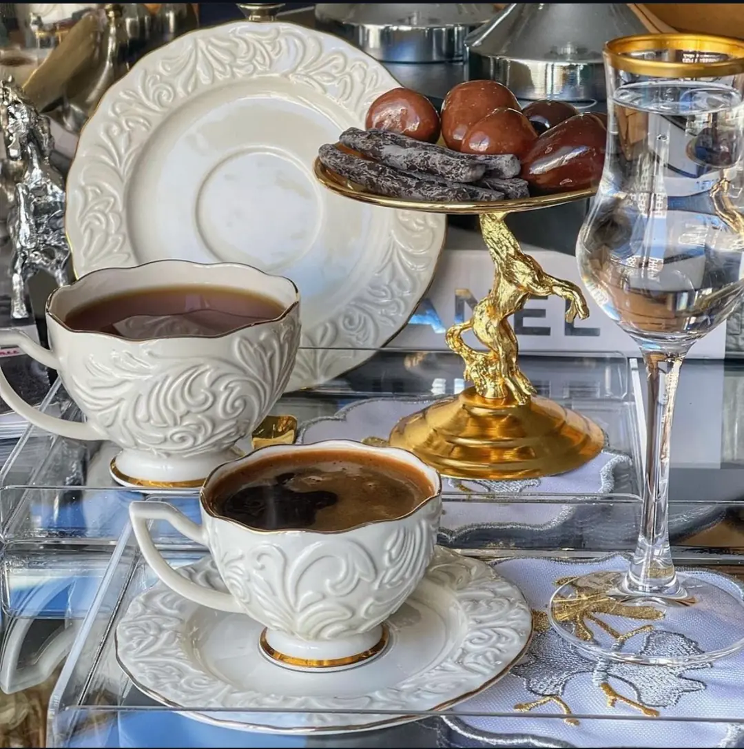 6 Kişilik Maria Türk Kahvesi Fincanı
